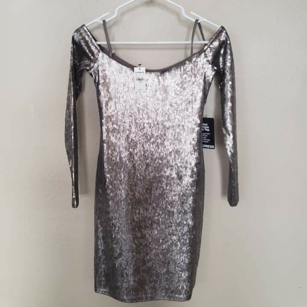 Express Sequin Dress